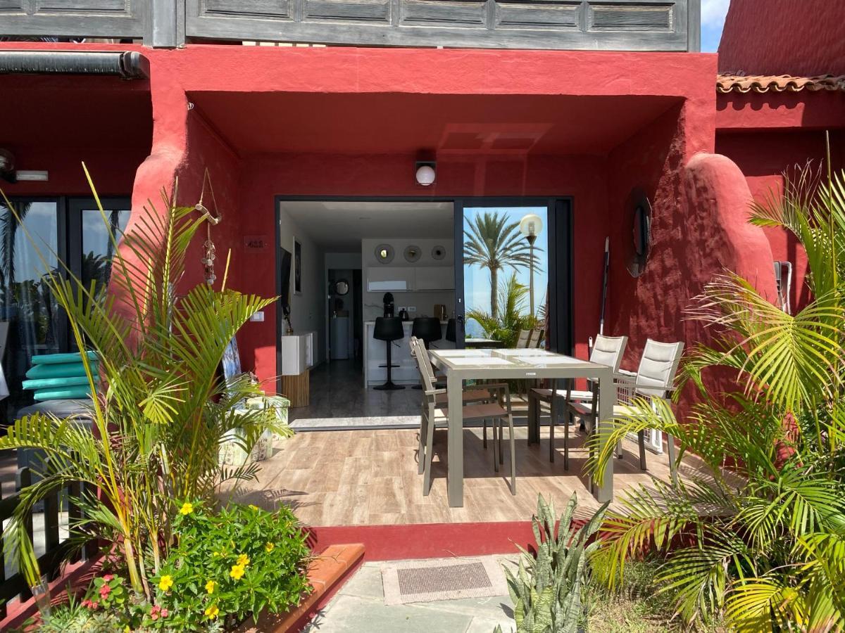 First Beachline Deluxe With Garden And Terrasse In Sun Club San Bartolomé Buitenkant foto
