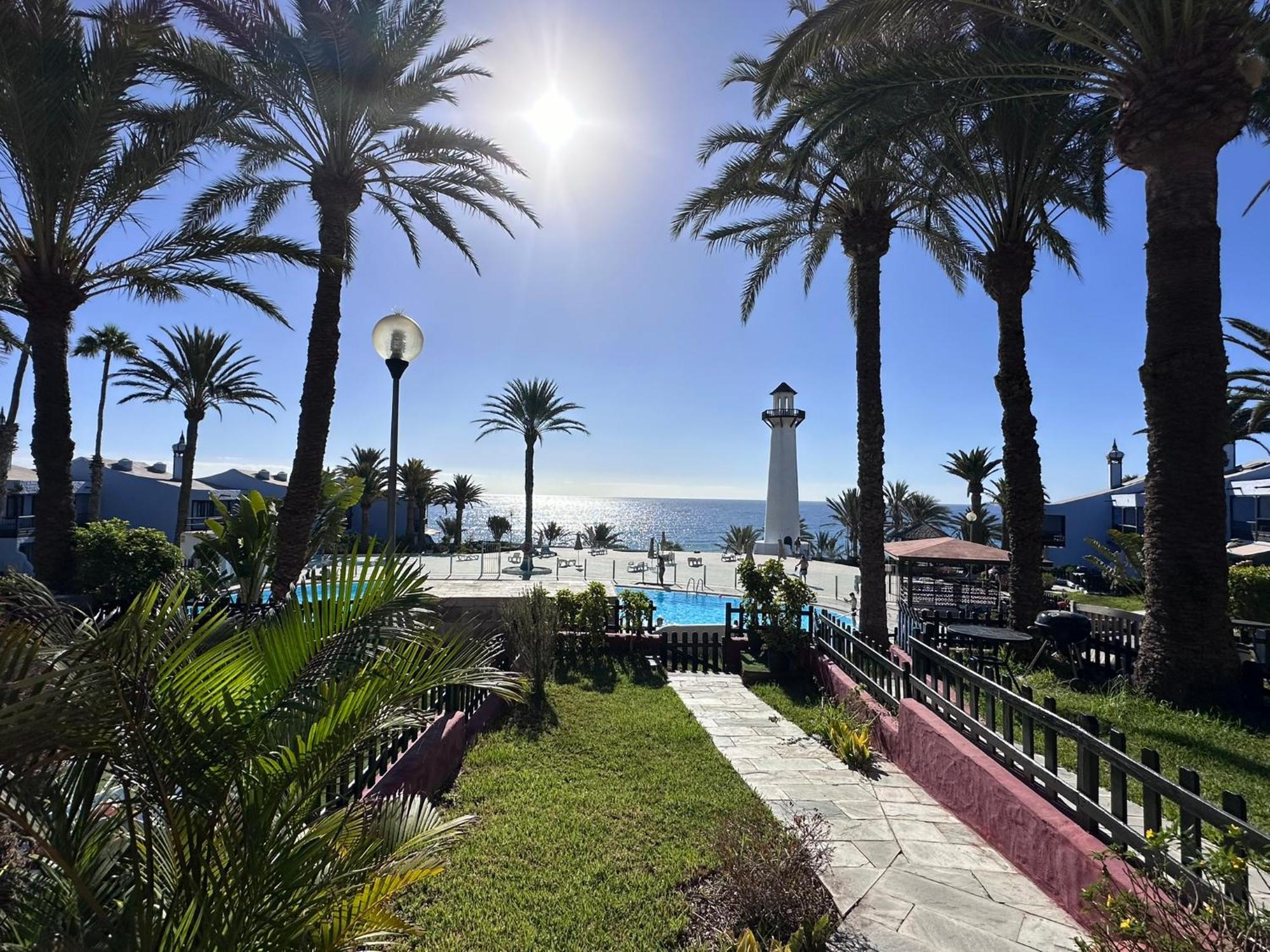 First Beachline Deluxe With Garden And Terrasse In Sun Club San Bartolomé Buitenkant foto